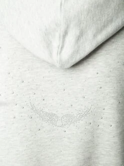 Zadig & Voltaire Mia Sweatshirt Gris Chine Clai 16 Zadig & Voltaire Mia Sweatshirt Gris Chine Clai -Zadig & Voltaire Clothing JWSS01623 GRIS CHINE CLAI ADDI 4 6763e5542fd7e