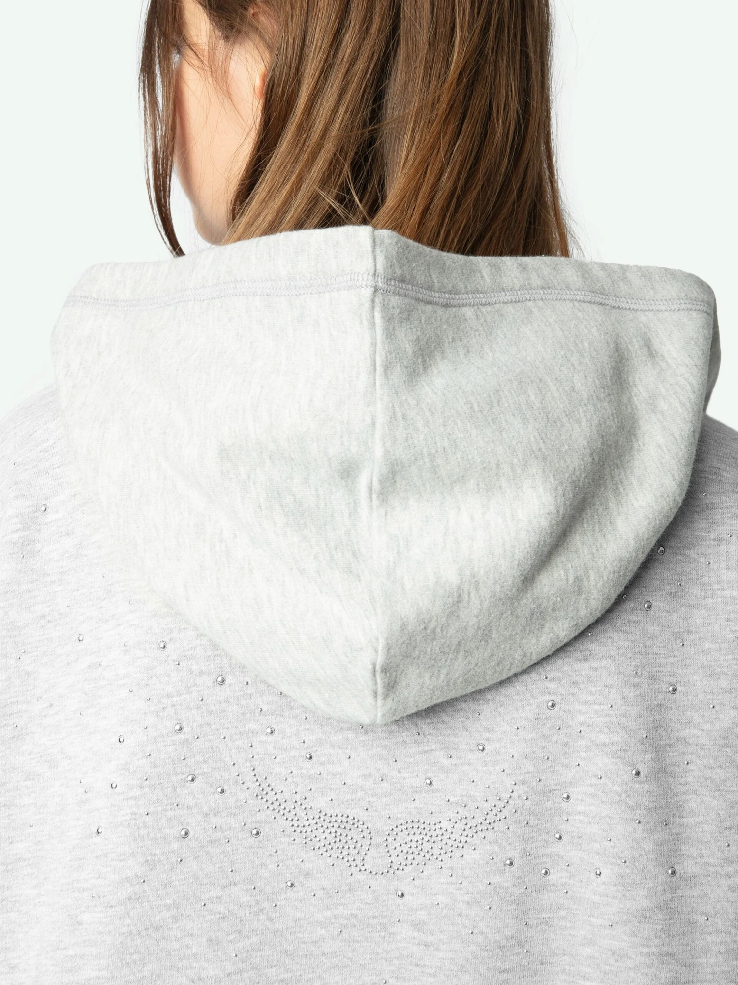 Zadig & Voltaire Mia Sweatshirt Gris Chine Clai 9 Zadig & Voltaire Mia Sweatshirt Gris Chine Clai - Image 7
