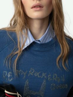 Zadig & Voltaire Upper Sweatshirt Surf 14 Zadig & Voltaire Upper Sweatshirt Surf -Zadig & Voltaire Clothing JWSS01650 SURF ADDI 3 67a9e08072aa3