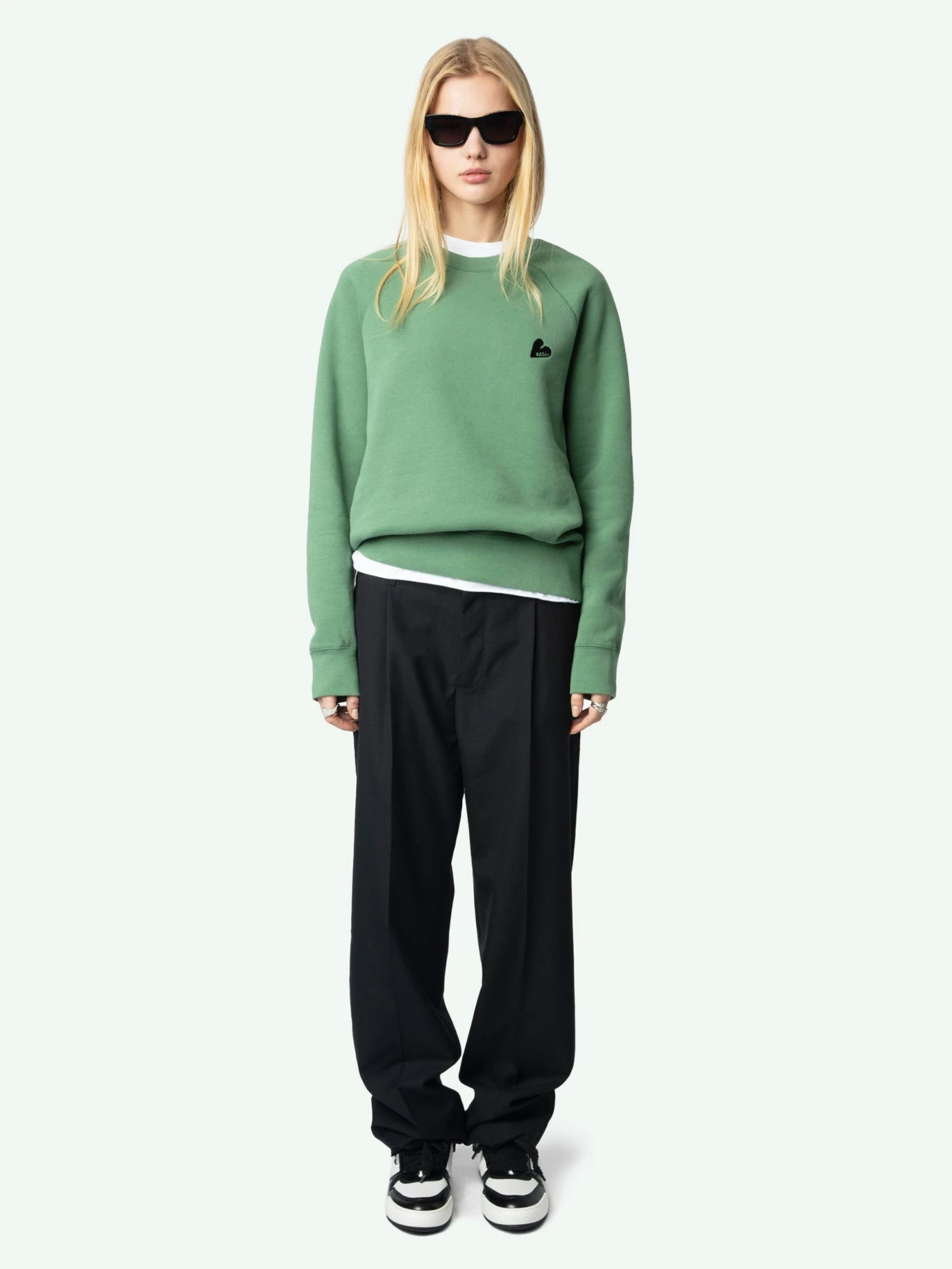Zadig & Voltaire Upper Sweatshirt Coriander 3 Zadig & Voltaire Upper Sweatshirt Coriander