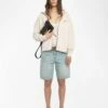 Zadig & Voltaire Mia Sweatshirt Light Sugar 1 Zadig & Voltaire Mia Sweatshirt Light Sugar -Zadig & Voltaire Clothing JWSS01663 LIGHT SUGAR SHOOTING 6835c7baba297