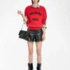 Zadig & Voltaire Upper Sweatshirt Love -Zadig & Voltaire Clothing JWSS01674 LOVE SHOOTING 687df5aee96a4