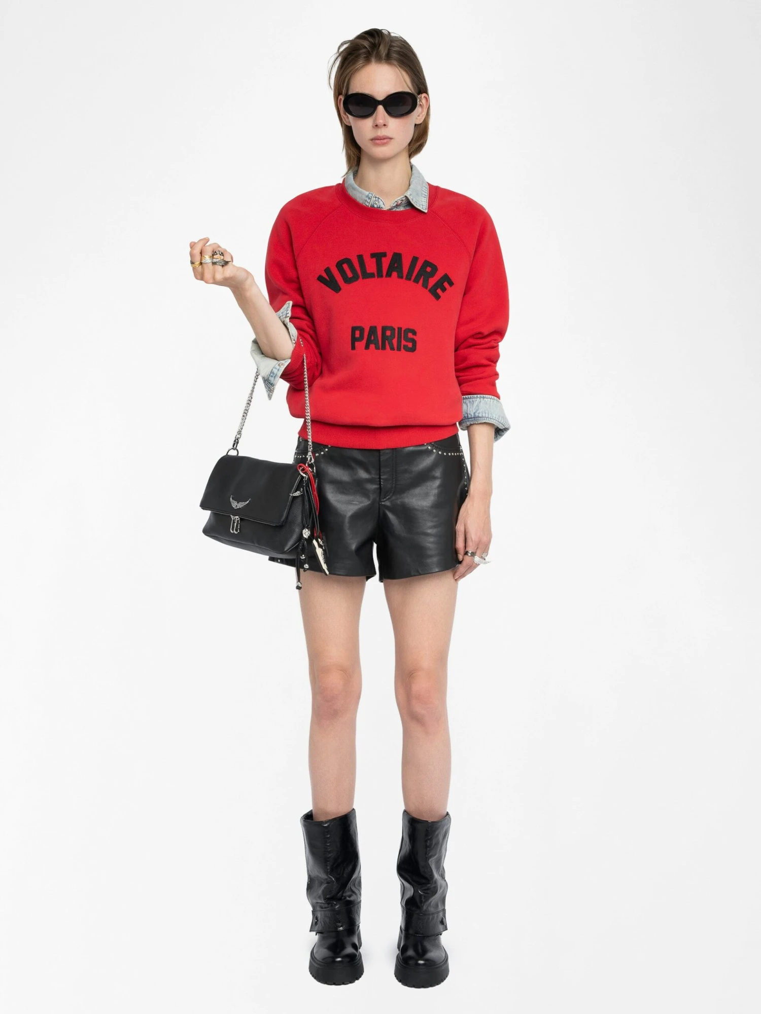 Zadig & Voltaire Upper Sweatshirt Love 3 Zadig & Voltaire Upper Sweatshirt Love