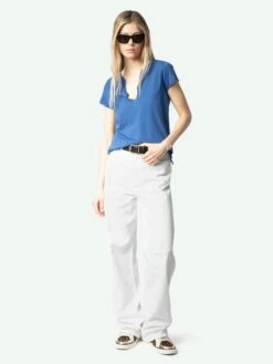 Zadig & Voltaire Tuni Henley T-shirt Surf