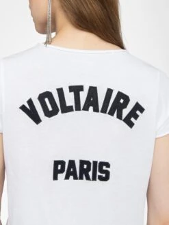 Zadig & Voltaire Women's White Henley Shirt White -Zadig & Voltaire Clothing JWTN02647 WHITE ADDI 3 6849a302abeb1