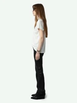 Zadig & Voltaire Anya Diamante Wings T-shirt Judo 9 Zadig & Voltaire Anya Diamante Wings T-shirt Judo -Zadig & Voltaire Clothing JWTS01663 JUDO ADDI 1 664c5fc177e6c