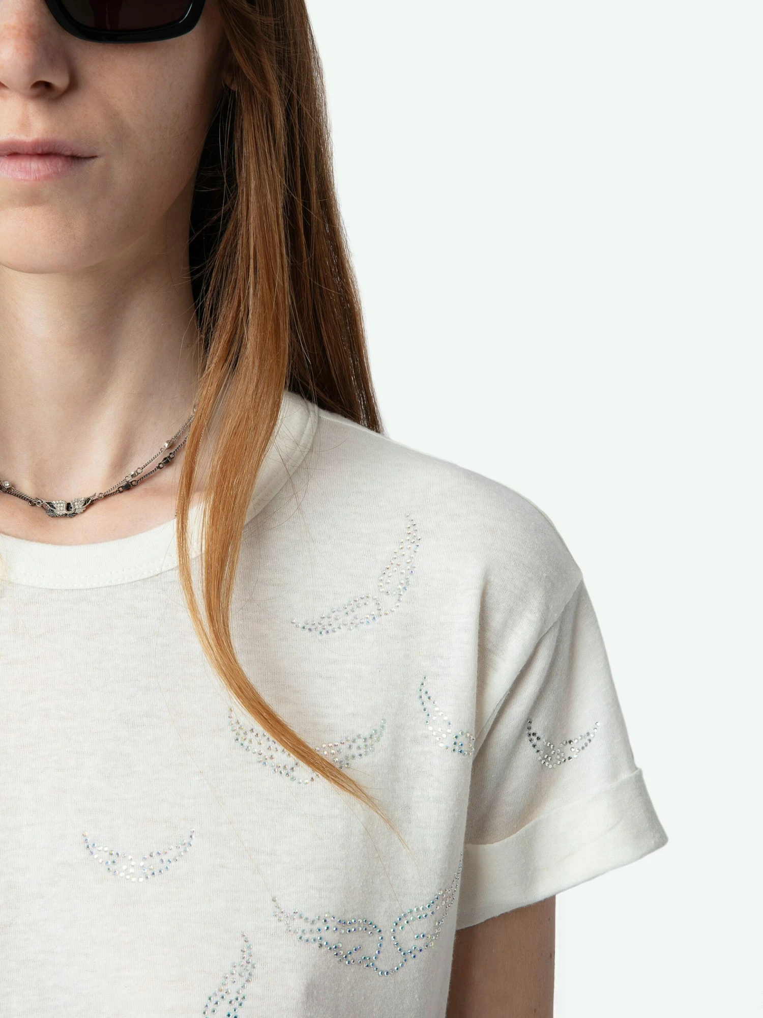 Zadig & Voltaire Anya Diamante Wings T-shirt Judo 6 Zadig & Voltaire Anya Diamante Wings T-shirt Judo - Image 4