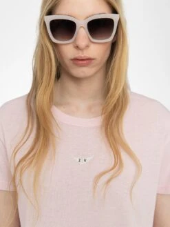 Zadig & Voltaire Marta T-shirt Candy -Zadig & Voltaire Clothing JWTS01669 CANDY HOVER 6836ffefd6e99