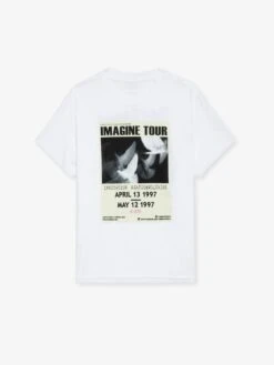 Zadig & Voltaire Tommer Concert T-shirt White -Zadig & Voltaire Clothing JWTS01679 BLANC PACKSHOT 6694ebccb5476