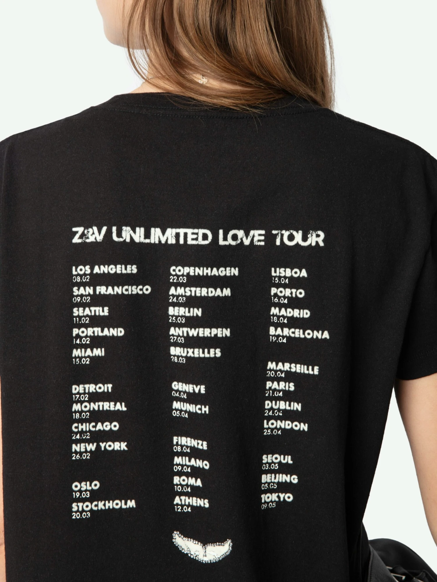 Zadig & Voltaire Walk T-shirt Black 8 Zadig & Voltaire Walk T-shirt Black - Image 6