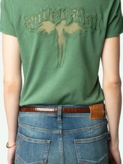 Zadig & Voltaire Story T-shirt Coriander -Zadig & Voltaire Clothing JWTS02786 CORIANDER HOVER 6728e27eac14d