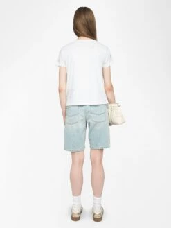 Zadig & Voltaire Alys T-shirt Judo -Zadig & Voltaire Clothing JWTS02818 JUDO BACK 6849a42656aa9