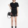 Zadig & Voltaire Edwin T-shirt Black -Zadig & Voltaire Clothing JWTS02826 BLACK SHOOTING 687df5c2556cc