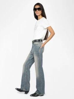 Zadig & Voltaire T-shirt Walk Ecru -Zadig & Voltaire Clothing JWTS02835 ECRU ADDI 2 686b80fdcd69d