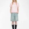 Zadig & Voltaire Edwin T-shirt Candy -Zadig & Voltaire Clothing JWTS02868 CANDY SHOOTING 6836ff8d6050e