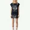Zadig & Voltaire Cloe Tank Top Encre
