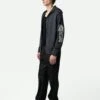 Zadig & Voltaire Oliver Cardigan Anthracite -Zadig & Voltaire Clothing KMCA00221 ANTHRACITE SHOOTING