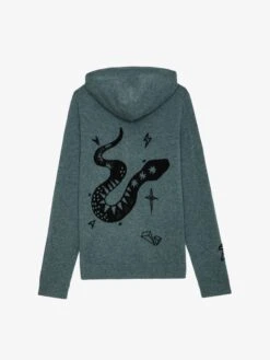 Zadig & Voltaire Clash Cardigan Steller -Zadig & Voltaire Clothing KMCA00223 STELLER PACKSHOT 2 6694ee553912f