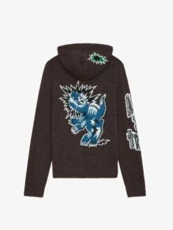 Zadig & Voltaire Oliver Cardigan Land -Zadig & Voltaire Clothing KMCA00224 LAND PACKSHOT 2 6694eea97fb64