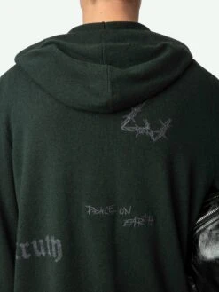 Zadig & Voltaire Clash Cardigan Beetle -Zadig & Voltaire Clothing KMCA01237 BEETLE HOVER 67619a9b10105