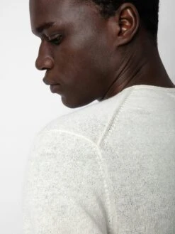 Zadig & Voltaire Veiss Sweater Ecru -Zadig & Voltaire Clothing KMSW00636 ECRU ADDI 3