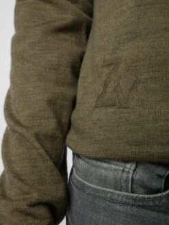 Zadig & Voltaire Kennedy Sweater Used Kaki 10 Zadig & Voltaire Kennedy Sweater Used Kaki -Zadig & Voltaire Clothing KMSW00681 USED KAKI ADDI 1 1