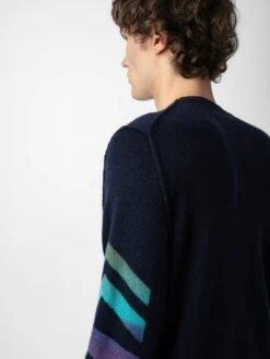 Zadig & Voltaire Kennedy Cashmere Sweater Encre -Zadig & Voltaire Clothing KMSW00691 ENCRE ADDI 1