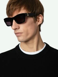 Zadig & Voltaire Marko Wool Sweater Black -Zadig & Voltaire Clothing KMSW00711 NOIR ADDI 2 67054a4c443d4