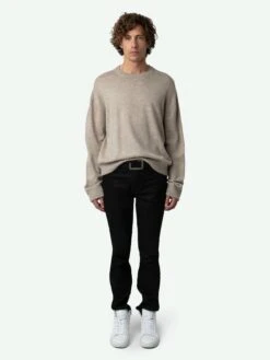 Zadig & Voltaire Marko Sweater Oatmeal
