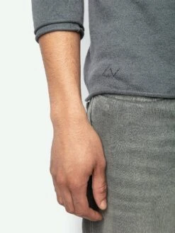 Zadig & Voltaire Veiss Sweater Vert De Gris -Zadig & Voltaire Clothing KMSW01719 VERT DE GRIS HOVER 67d150c606151