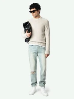 Zadig & Voltaire Jordan Wool Sweater Greige