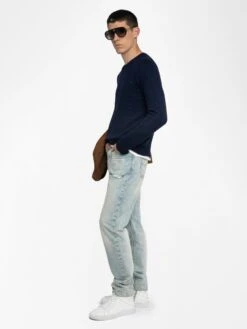 Zadig & Voltaire Jordan Sweater Encre -Zadig & Voltaire Clothing KMSW01788 ENCRE ADDI 1 6863f41594b31