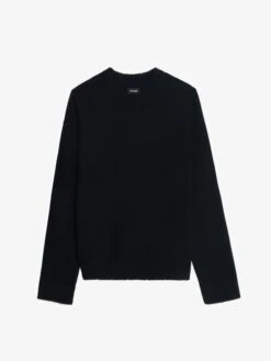 Zadig & Voltaire Marko Sweater Noir -Zadig & Voltaire Clothing KMSW01801 NOIR PACKSHOT 6863ba6ec7235