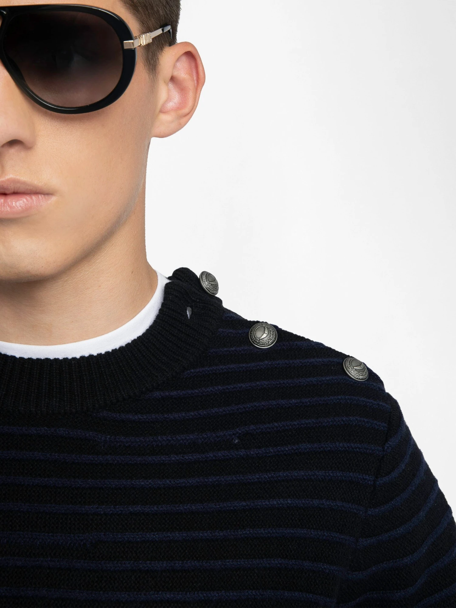 Zadig & Voltaire Spike Sweater Black 8 Zadig & Voltaire Spike Sweater Black - Image 6