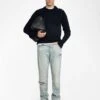 Zadig & Voltaire Spike Sweater Black 1 Zadig & Voltaire Spike Sweater Black -Zadig & Voltaire Clothing KMSW01809 BLACK SHOOTING 6863f69ac5017