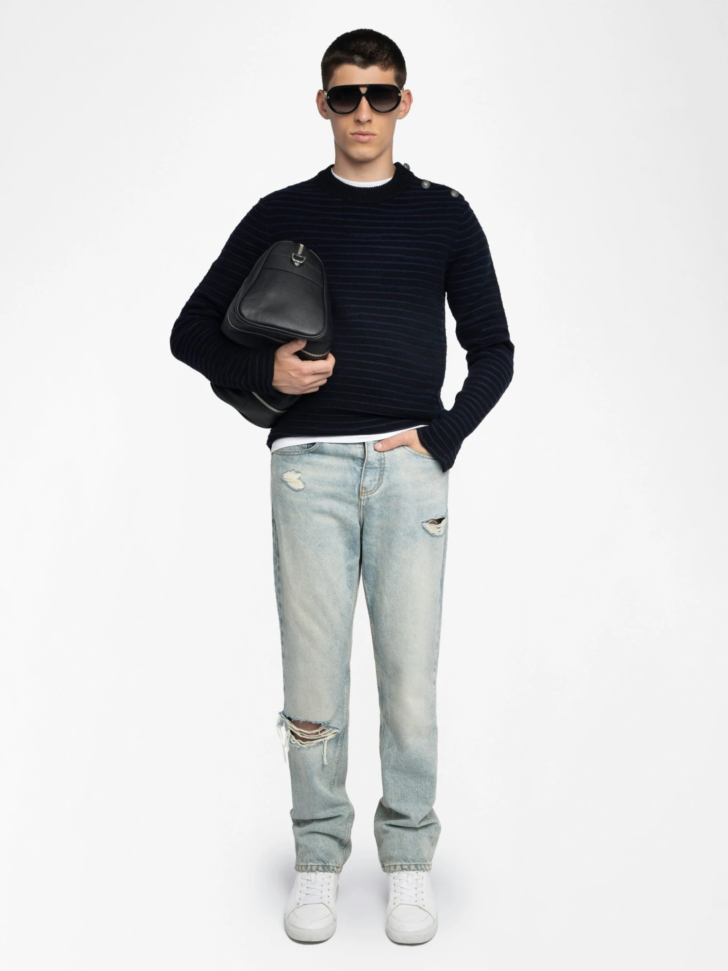 Zadig & Voltaire Spike Sweater Black 3 Zadig & Voltaire Spike Sweater Black