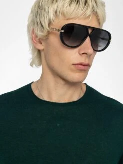 Zadig & Voltaire Teiss Cashmere Sweater Botanical -Zadig & Voltaire Clothing KMSW01811 BOTANICAL HOVER 683dcaf54c0c7