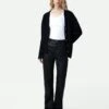 Zadig & Voltaire Mirka Jewelled Cashmere Cardigan Black -Zadig & Voltaire Clothing KWCA00002 NOIR SHOOTING