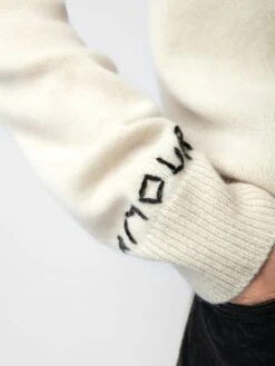 Zadig & Voltaire Mirka Cashmere Cardigan Judo 11 Zadig & Voltaire Mirka Cashmere Cardigan Judo -Zadig & Voltaire Clothing KWCA00567 JUDO ADDI 2