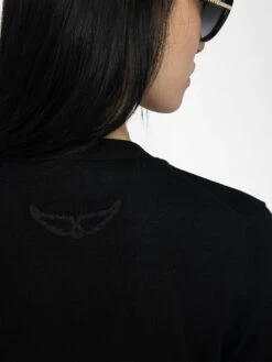 Zadig & Voltaire Jemma Wool Cardigan Black -Zadig & Voltaire Clothing KWCA00579 BLACK HOVER 685d215209ebb