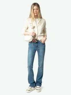 Zadig & Voltaire Alpha Cardigan Ecru