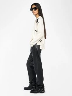 Zadig & Voltaire Mirkaz Cashmere Cardigan Ecru -Zadig & Voltaire Clothing KWCA01626 ECRU ADDI 1 686b8163f297a