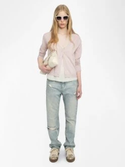 Zadig & Voltaire Manylla Cashmere Cardigan Bebe