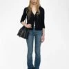 Zadig & Voltaire Manylla Cashmere Cardigan Black -Zadig & Voltaire Clothing KWCA01632 BLACK SHOOTING 683701e33bb5b