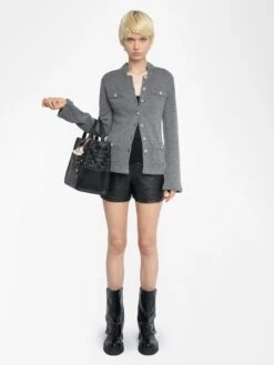 Zadig & Voltaire Lucy Cardigan Anthracite