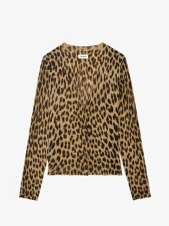 Zadig & Voltaire Manala Cashmere Cardigan Daim -Zadig & Voltaire Clothing KWCA01643 DAIM PACKSHOT 686286fb5c3c1