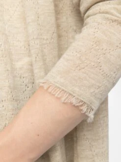 Zadig & Voltaire Daffyz Cashmere Cardigan Cream -Zadig & Voltaire Clothing KWCA01666 CREAM HOVER 6849a35a7a050