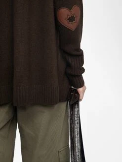 Zadig & Voltaire Cosya Cardigan Dark Chocolate -Zadig & Voltaire Clothing KWCA01668 DARK CHOCOLATE HOVER 685d21684b325