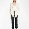 Zadig & Voltaire Alpa Coat Ecru -Zadig & Voltaire Clothing KWCO01526 ECRU SHOOTING 6877c2e178841