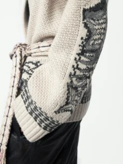 Zadig & Voltaire Aspen Belted Sweater Coat Erable -Zadig & Voltaire Clothing KWCO01586 ERABLE ADDI 4 67234dfddd323